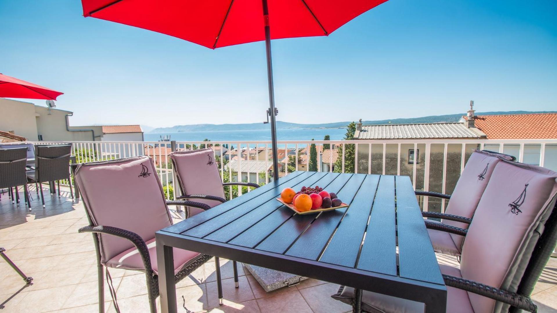 Nikola Apartmani Crikvenica Dış mekan fotoğraf
